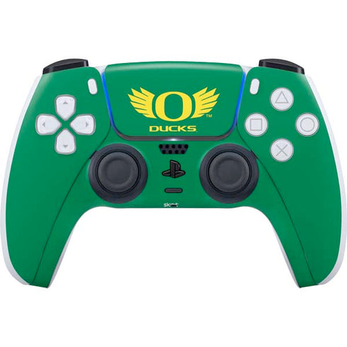 University of Oregon Ducks Green PS5 Controller Skin
